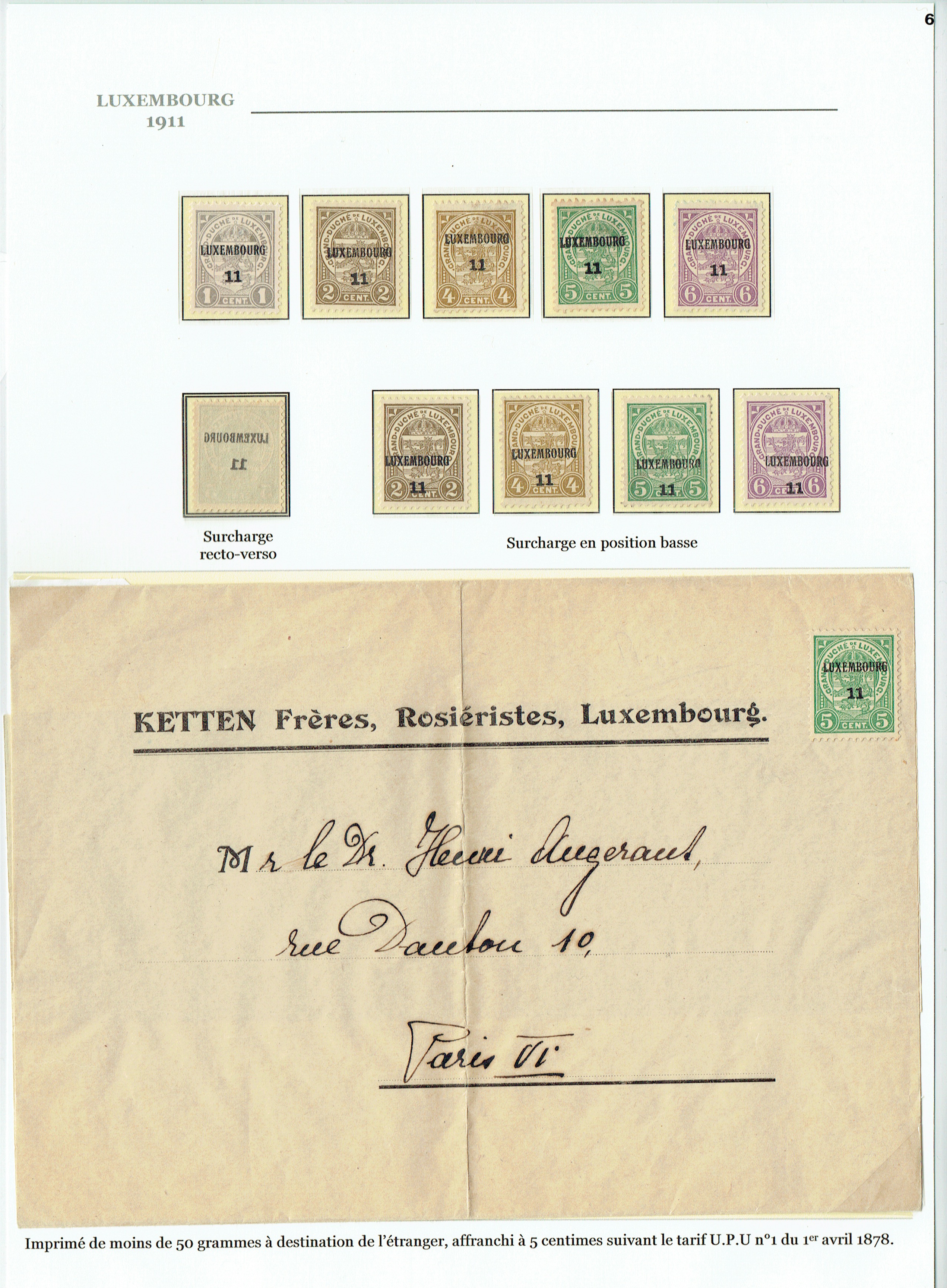 Les timbres-poste au type ���Ecusson��� oblit��r��s par avance p. 6