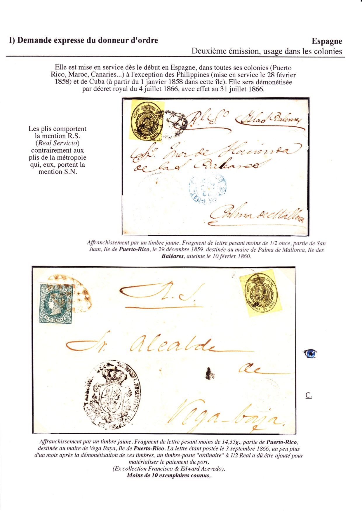 Les débuts des timbres sans valeur faciale apparente p. 7