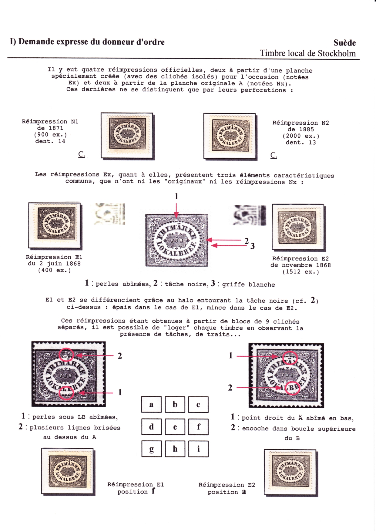 Les débuts des timbres sans valeur faciale apparente p. 12