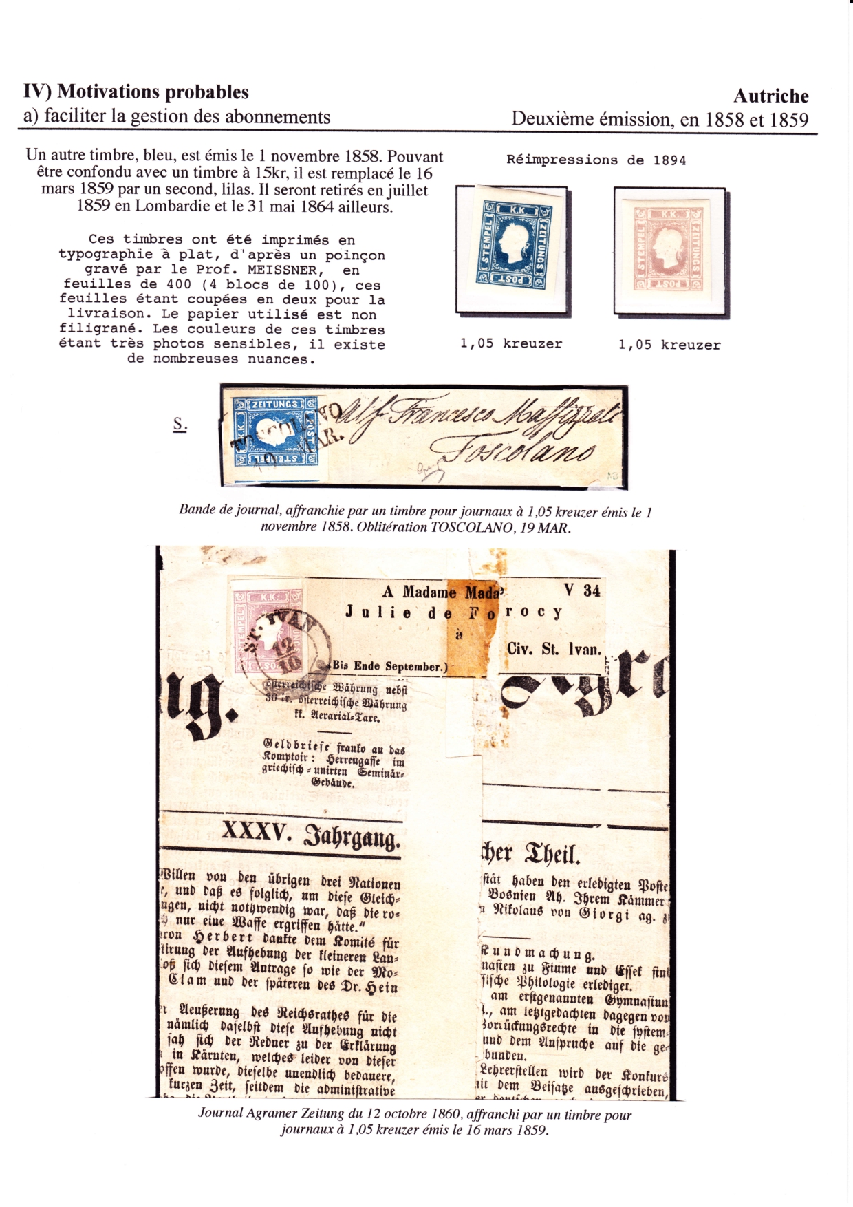 Les d��buts des timbres sans valeur faciale apparente p. 48