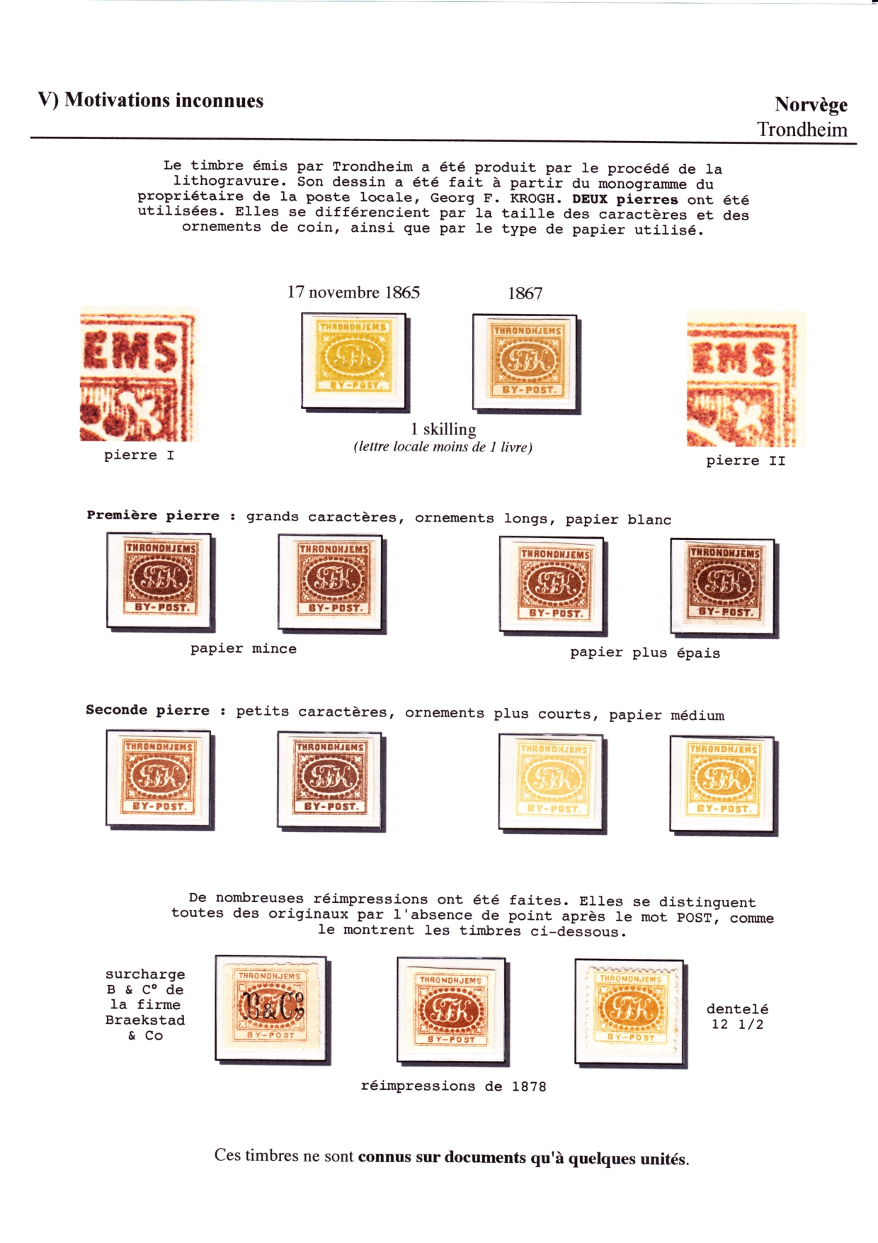 Les d��buts des timbres sans valeur faciale apparente p. 79