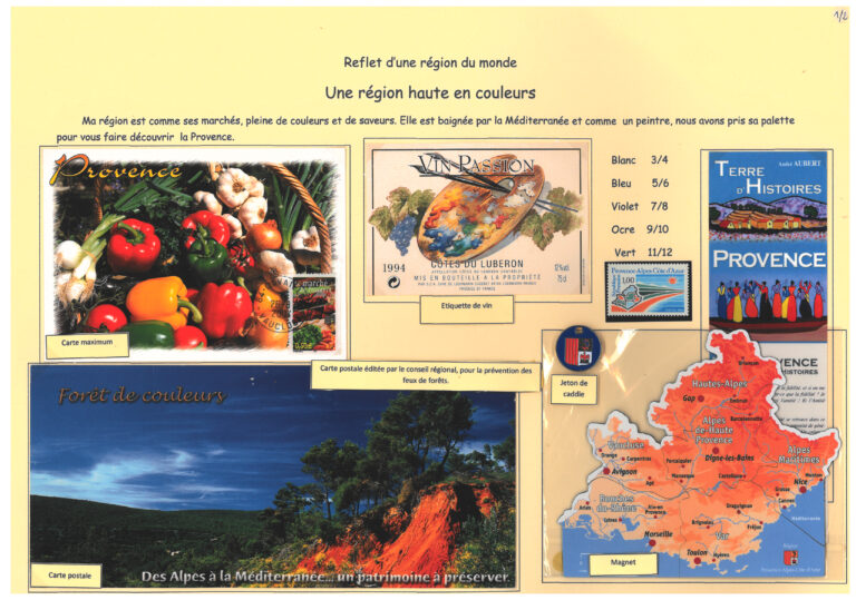 Une région haute en couleurs