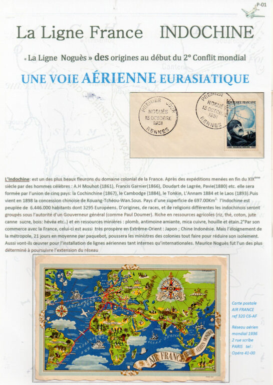 La ligne Noguès : une voie aérienne eurasiatique